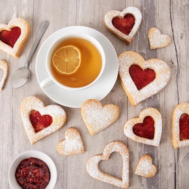 Orion, wykrawacze do ciastek, dwustronne, serce, 3 szt.