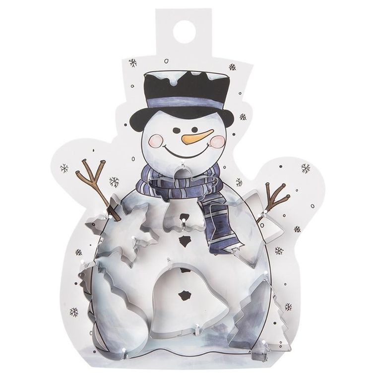 Orion, wykrawacze do ciastek, stalowe, 6 szt.