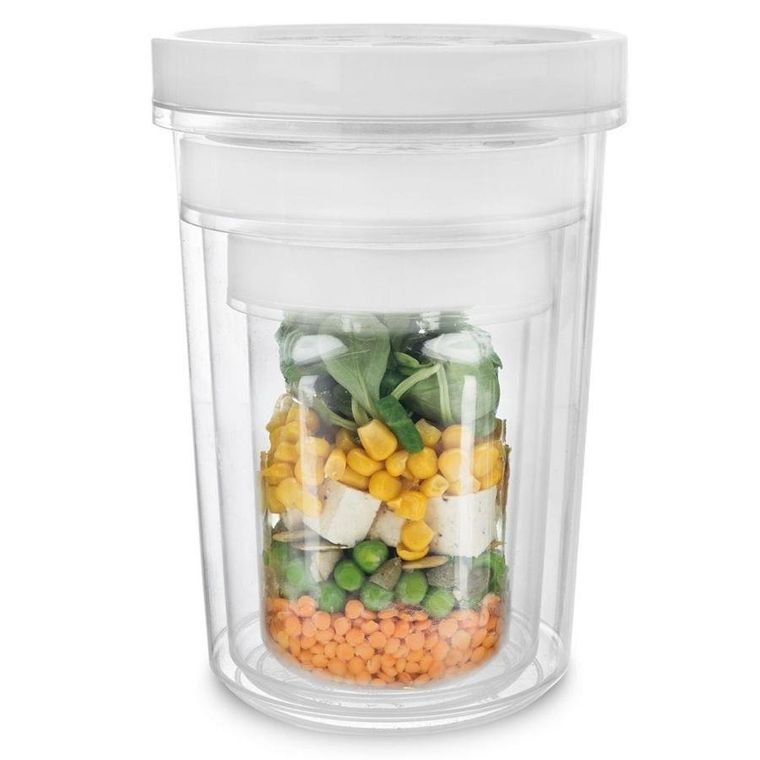 Orion, zakręcany pojemnik kuchenny do żywności, z silikonową uszczelką, 1 l
