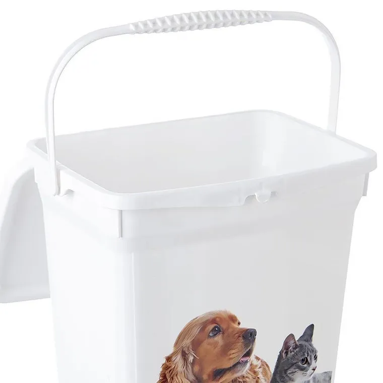 Orion, zamykany pojemnik na karmę dla zwierząt, z uchwytem, 6 l