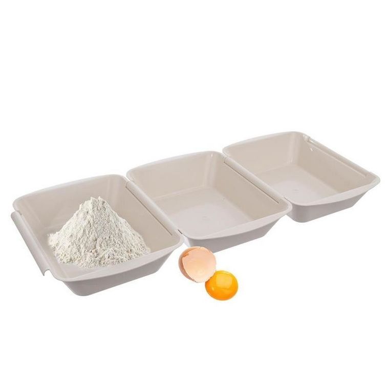 Orion, zestaw do panierowania, 3 elementy