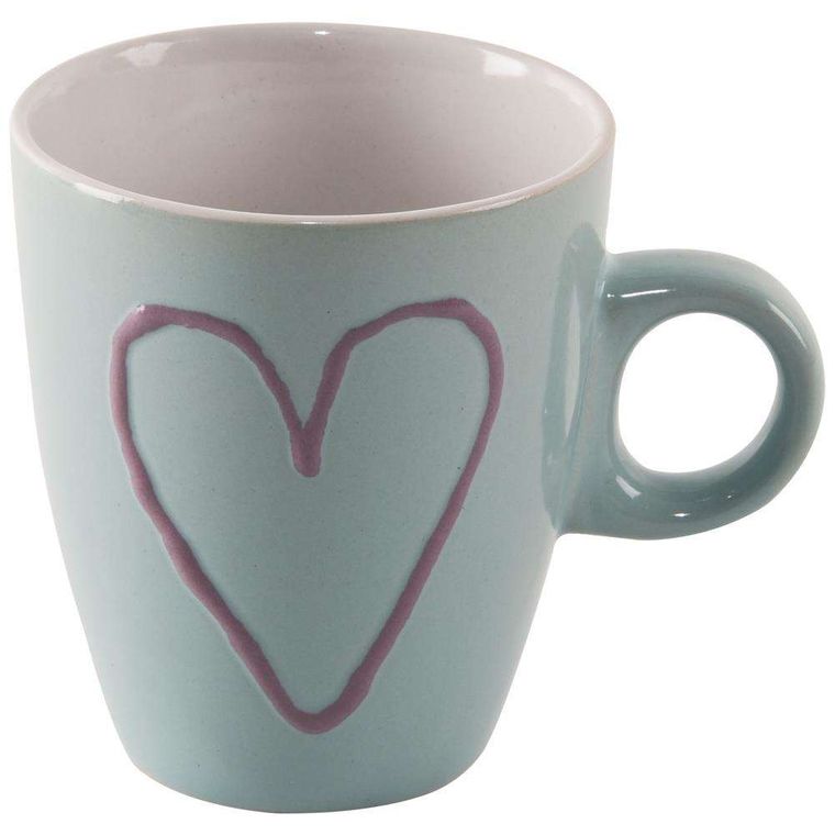 Orion, zestaw kubków 0,23l, w serca, 4 szt.