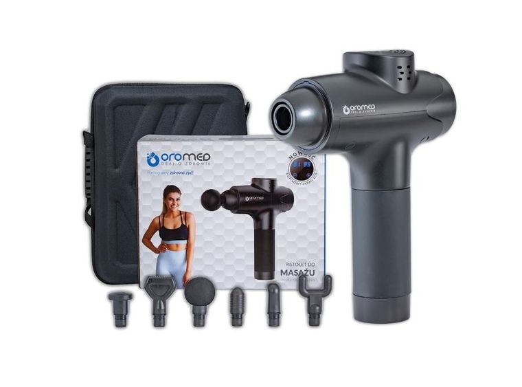 Oromed, Oro-Gun Pro, pistolet do masażu, czarny