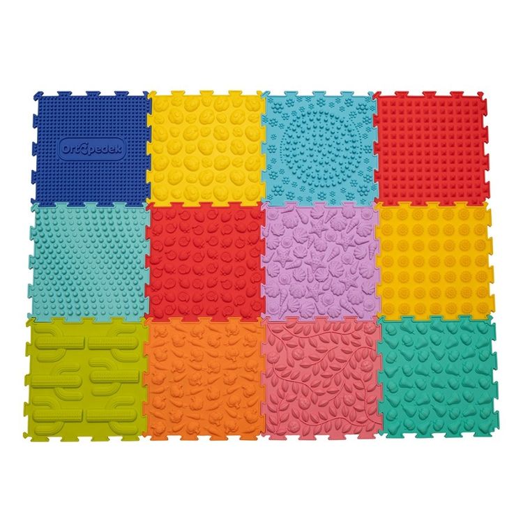 Ortopedek, maty sensoryczne, 12 elementów