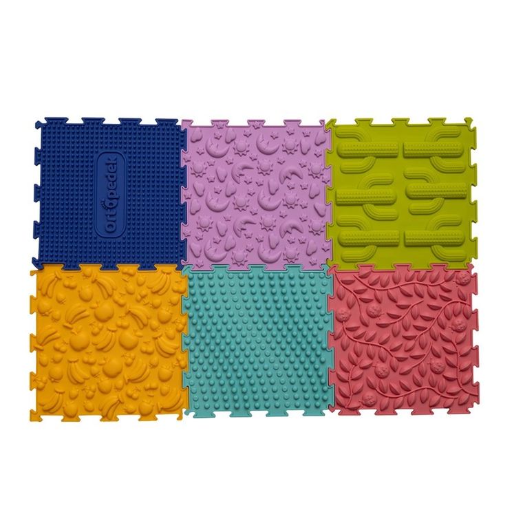 Ortopedek, maty sensoryczne, 6 elementów