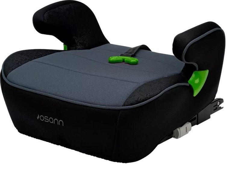 Osann, Junior, podstawka z pasem Gurtfix, Isofix, i-Size, Pixel Black