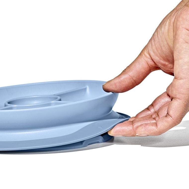 OXO, talerzyk dzielony z silikonową przyssawką, Dusk