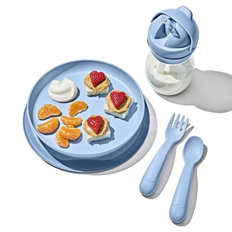 OXO, talerzyk z silikonową przyssawką, Dusk