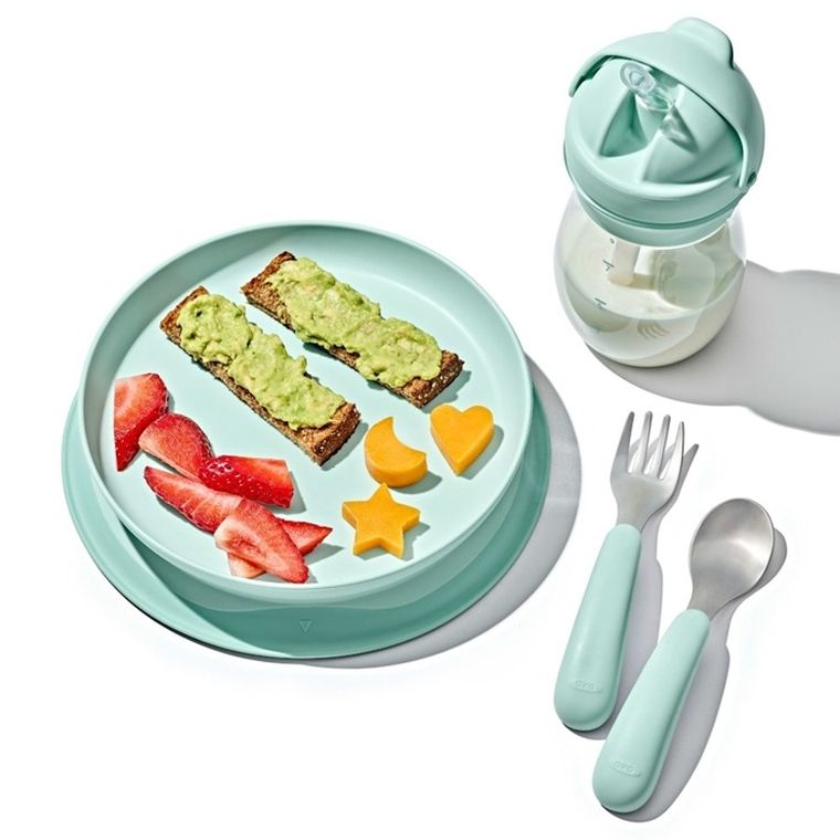 OXO, talerzyk z silikonową przyssawką, Opal