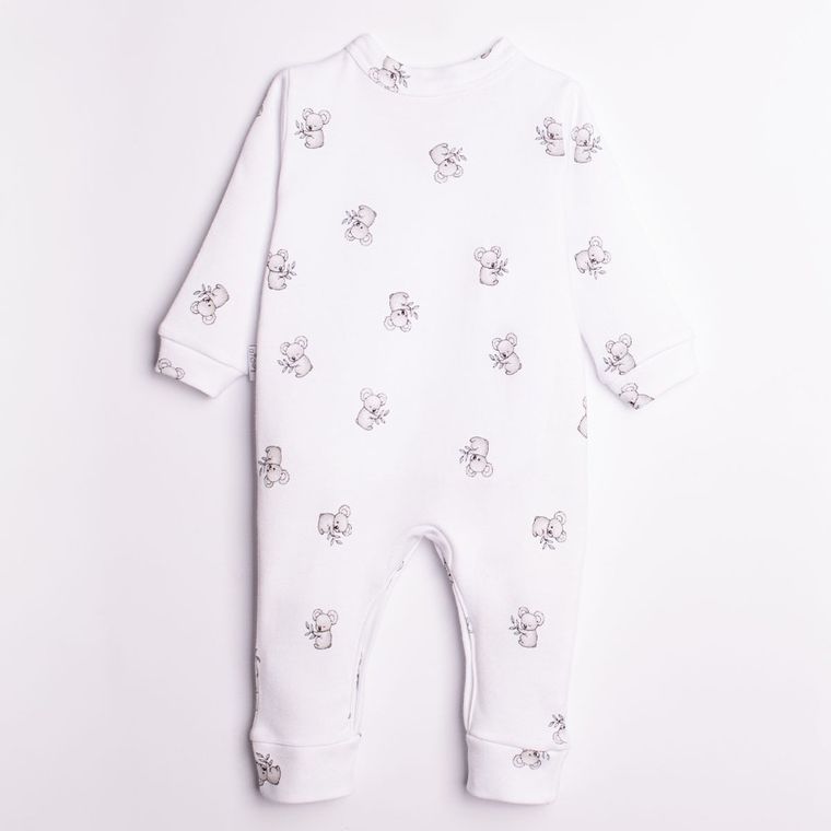 Pajac chłopięcy, biały, Nicol