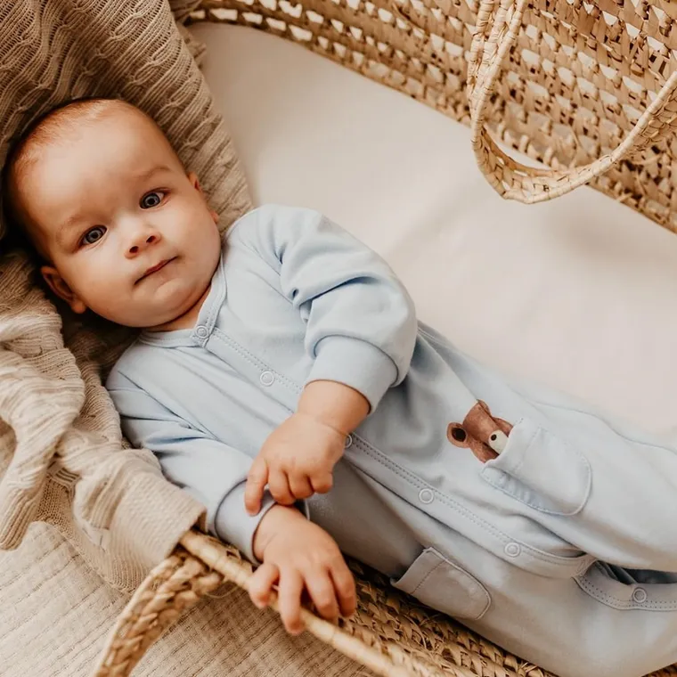 Pajac chłopięcy, niebieski, Eevi