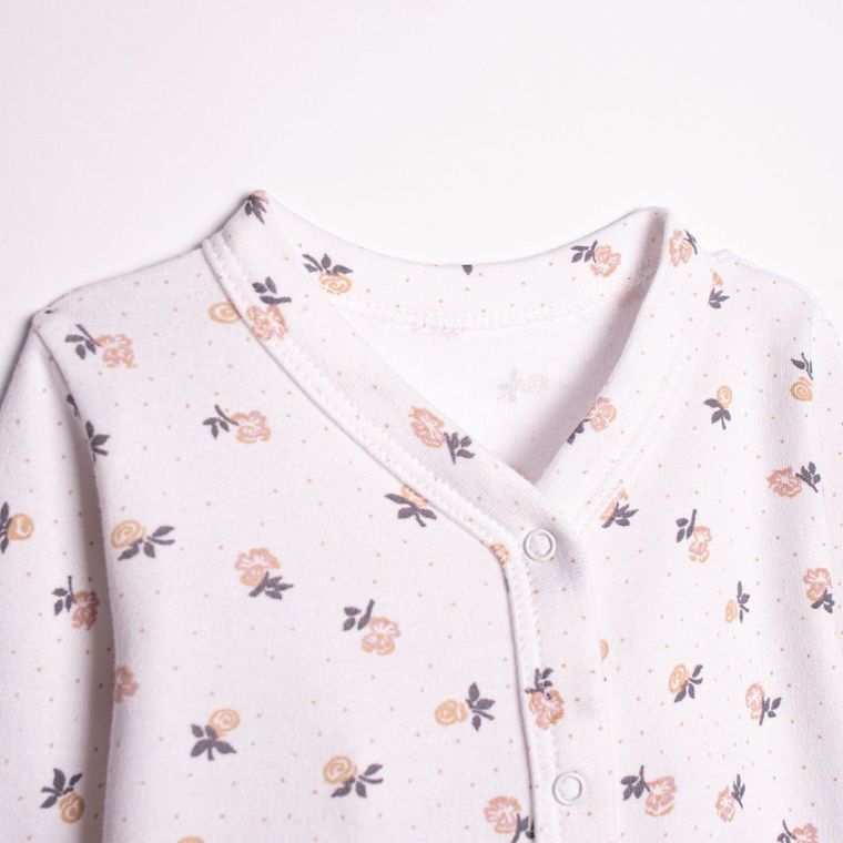 Pajac dziewczęcy, biały, Nicol