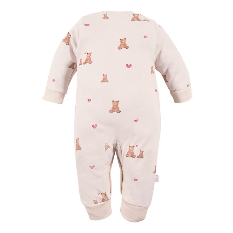 Pajac dziewczęcy, ecru, Eevi