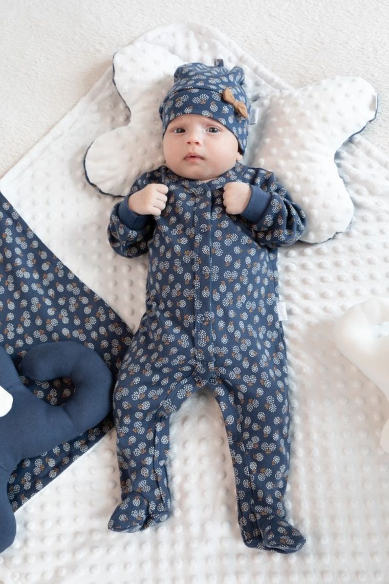 Pajac dziewczęcy, granatowy, Nicol