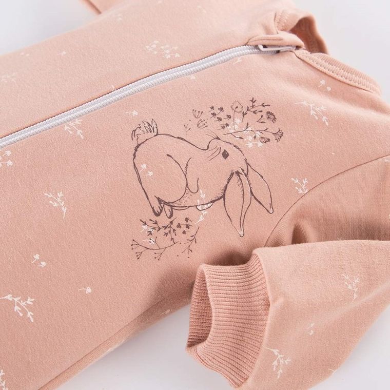 Pajac dziewczęcy, różowy, Bloom, Eevi