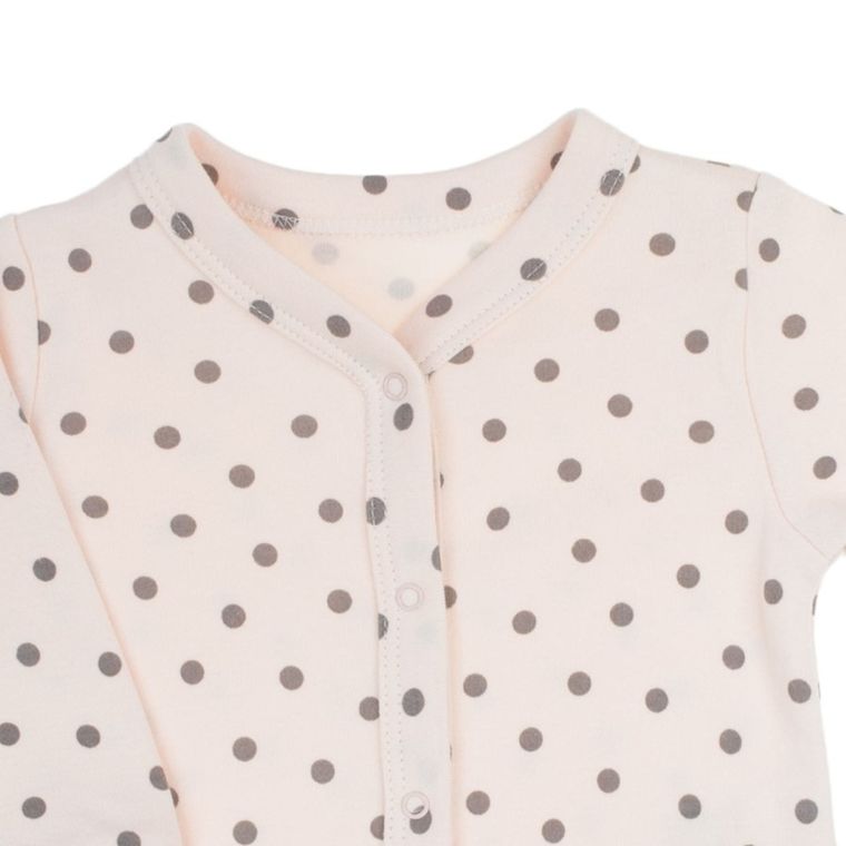 Pajac dziewczęcy, różowy, Nicol