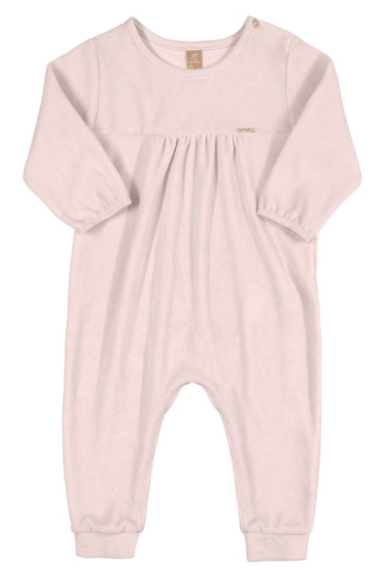 Pajac dziewczęcy, różowy, Up Baby