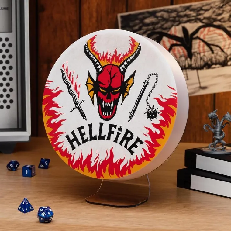 Paladone, Stranger Things, Hellfire Club, lampka nocna, 23.5 cm