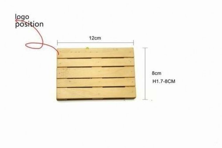 Paleta, podstawka pod kubek, 4 szt.