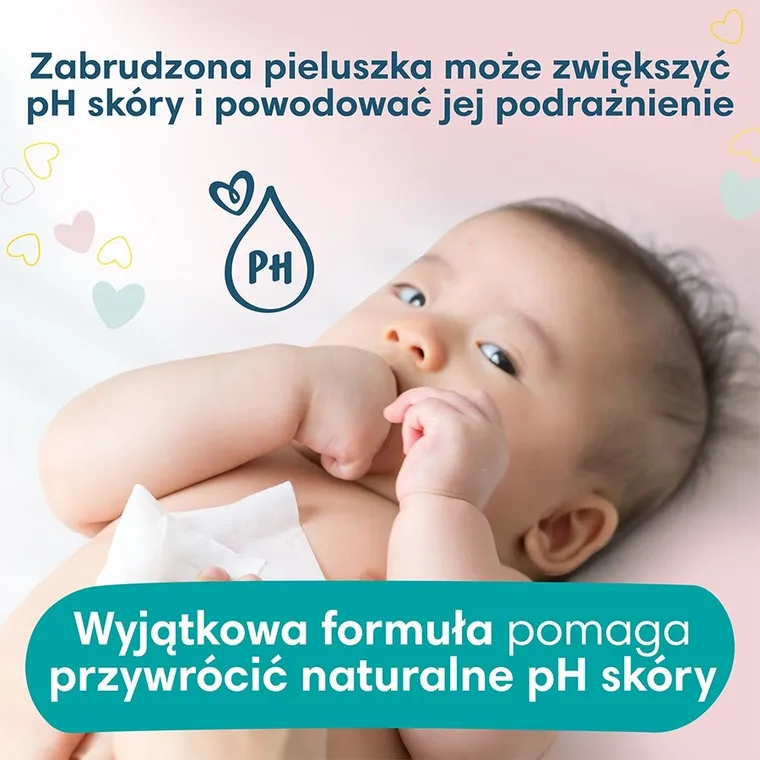 Pampers, Sensitive, chusteczki nawilżane, 1-52 szt.
