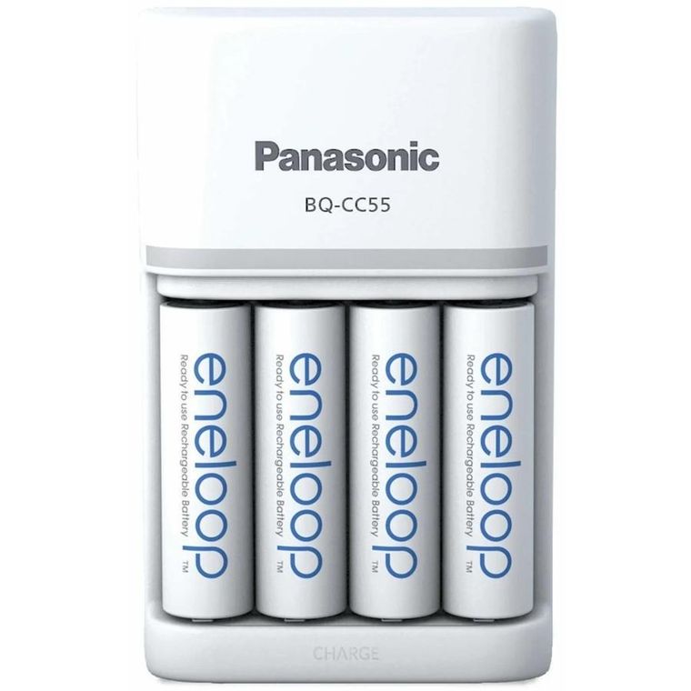 Panasonic, Eneloop, SmartPlus, ładowarka + akumulatory, 4xAA 2000mAh