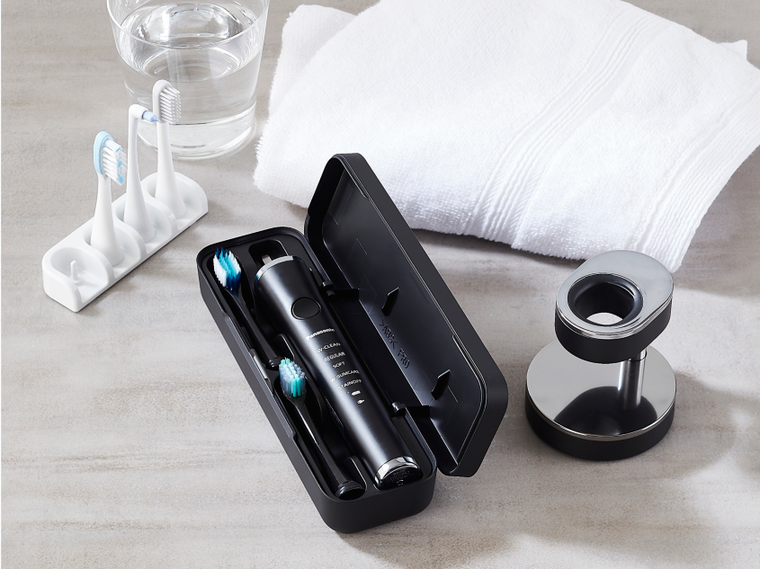 Panasonic, EW-DP52, szczoteczka soniczna, z dwoma silnikami, czarna