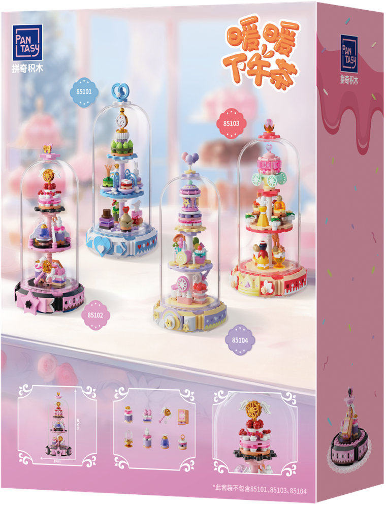 Pantasy, Magical Girl, klocki konstrukcyjne, 266 elementów