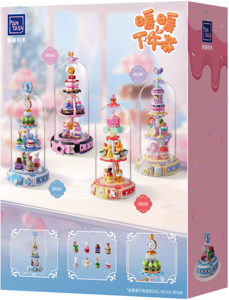 Pantasy, Roaming in Wonderland, klocki konstrukcyjne, 233 elementy