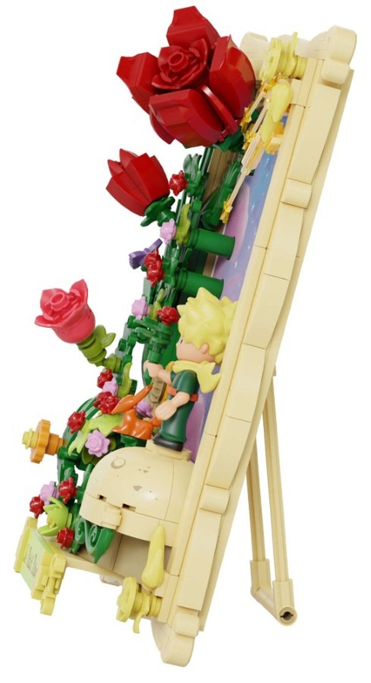 Pantasy, Róża Małego Księcia, klocki konstrukcyjne, 402 elementy