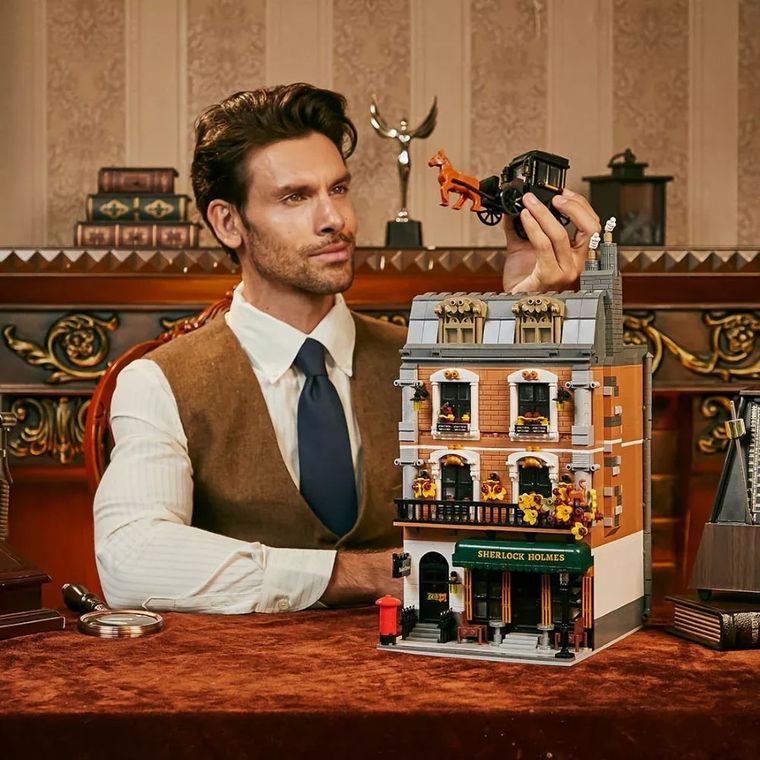 Pantasy, Sherlock Holmes, Baker Street 221B, klocki konstrukcyjne, 3047 elementów