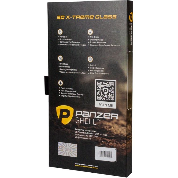 PanzerShell, iPhone 12 Pro Max, szkło hartowane, 3D X-treme