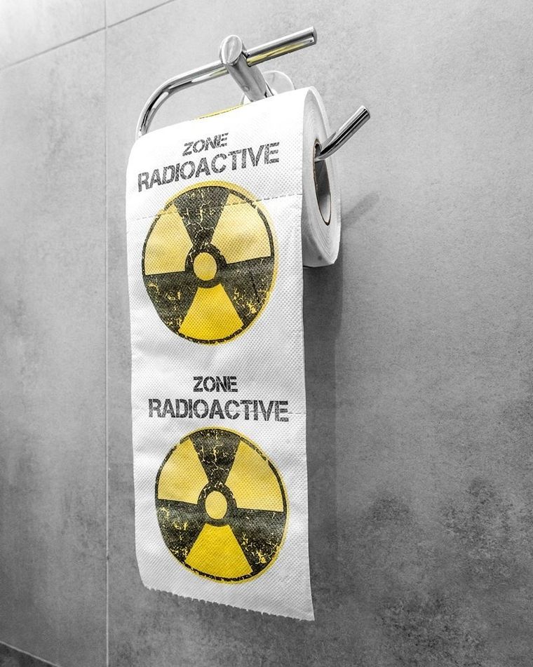 Papier toaletowy, Rdioactive Zone XL, biały