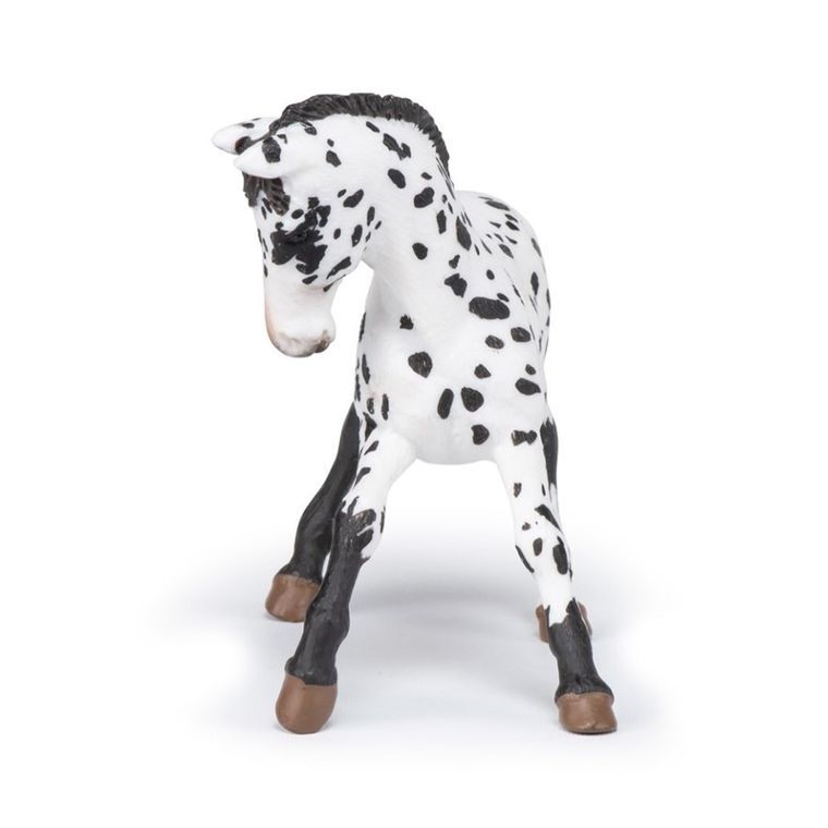Papo, Czarne źrebię rasy appaloosa, figurka kolekcjonerska
