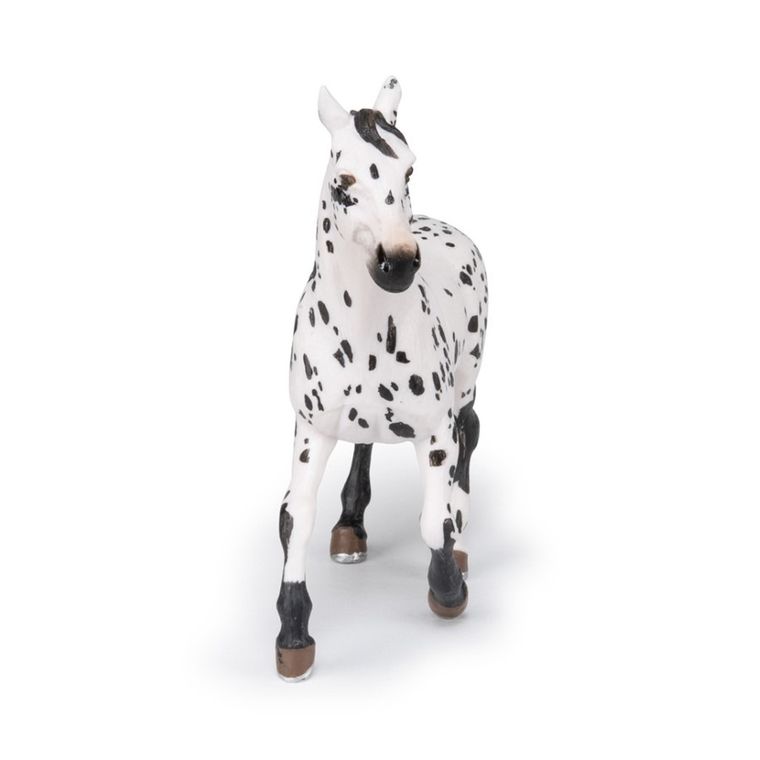 Papo, Czarny koń rasy appaloosa, figurka kolekcjonerska