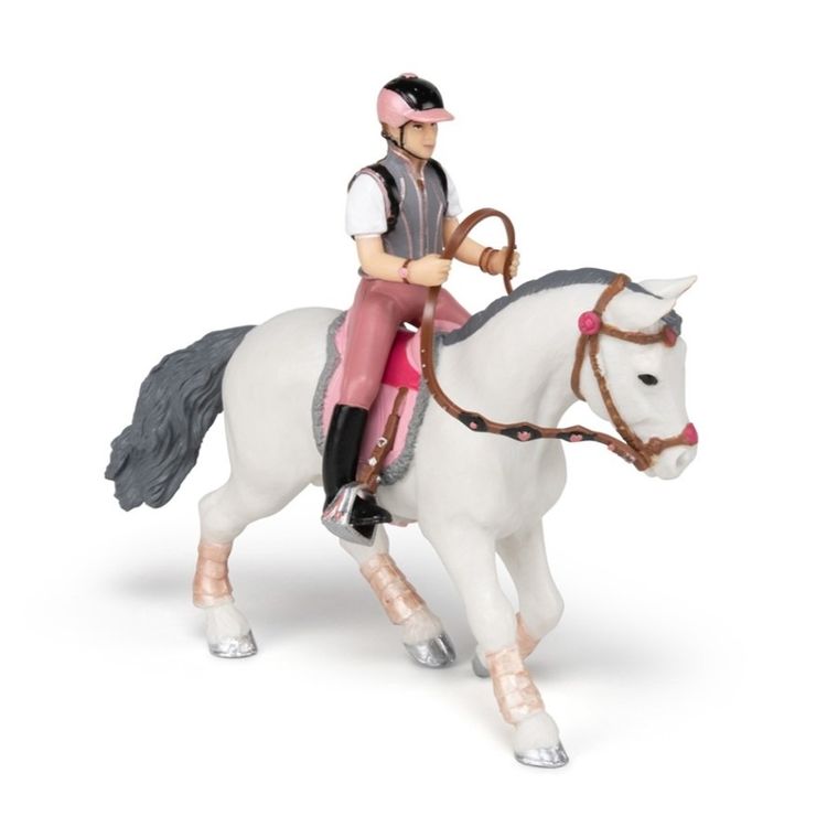 Papo, Jeździec dziewczyna stylowa, figurka