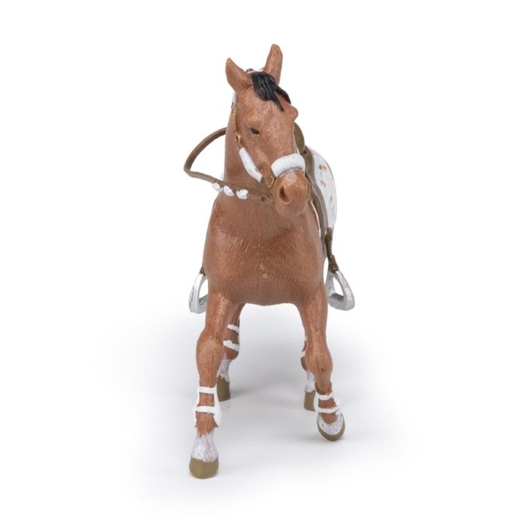 Papo, Koń osiodłany zimowo, figurka