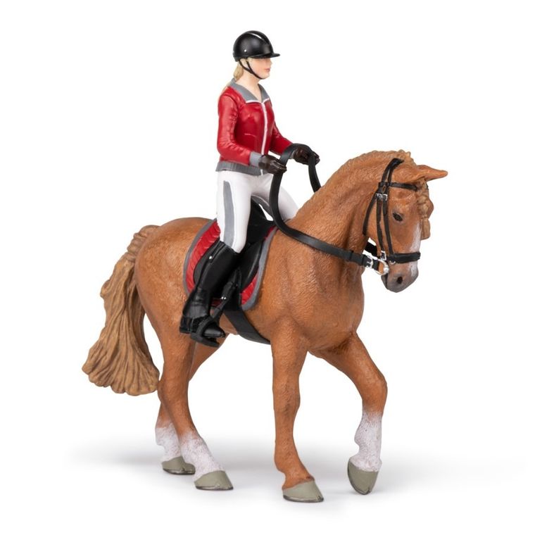 Papo, Koń z amazonką, figurka