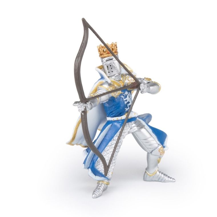 Papo, Król Smoka niebieski z łukiem, figurka