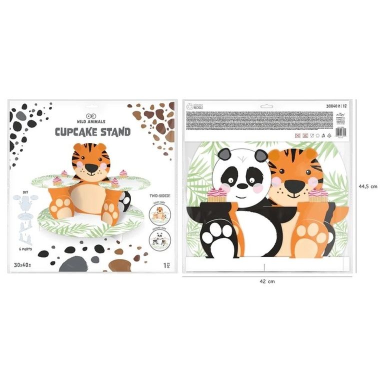 Party Tino, patera na przekąski, zwierzątka