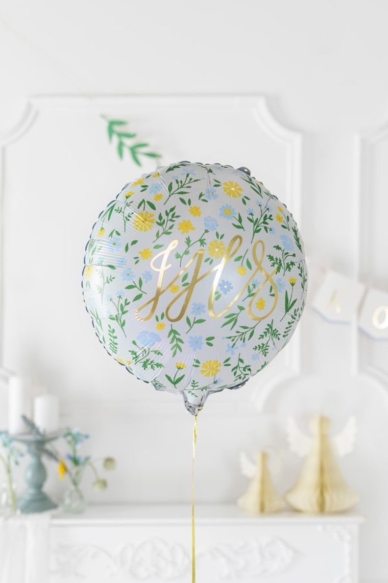 PartyDeco, balon foliowy, IHS, 45 cm