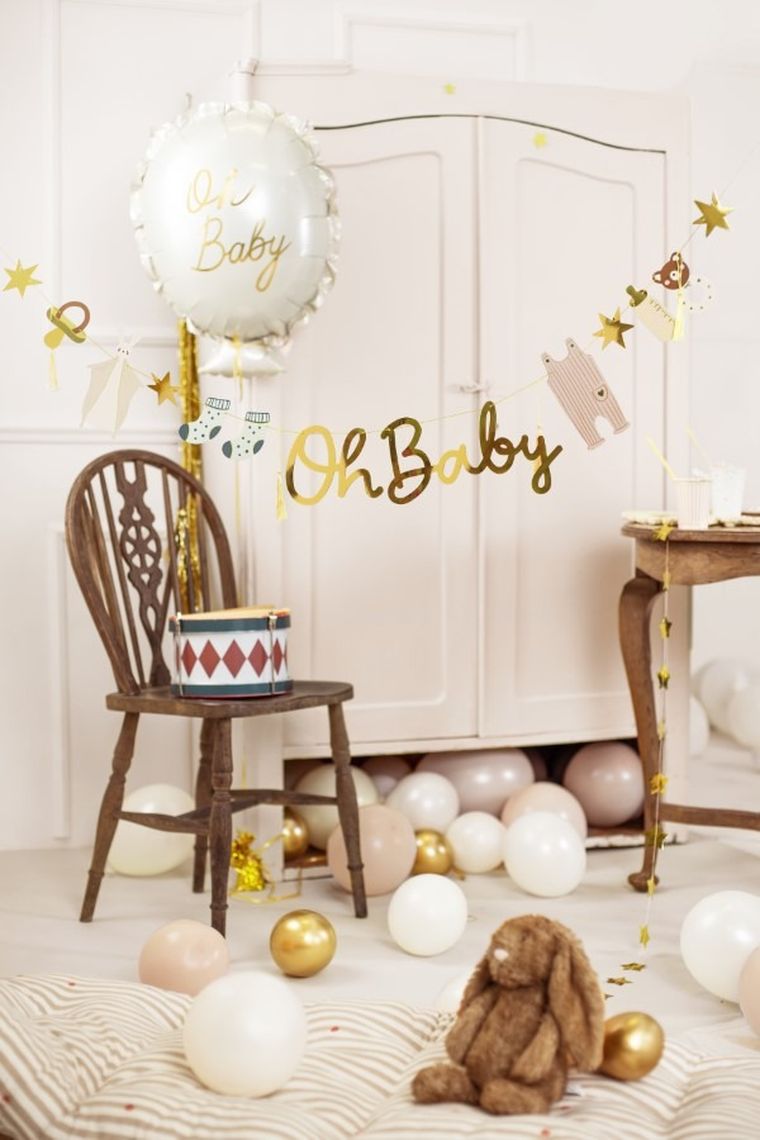 PartyDeco, baner, oh baby, 2,5m