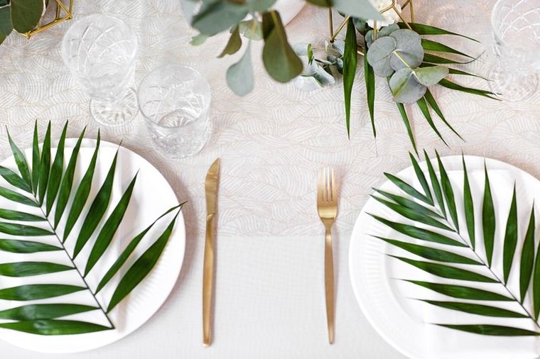 PartyDeco, dekoracyjna organza z nadrukiem, biała, 0,48-9 m