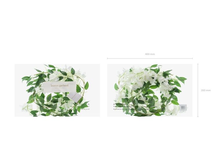 PartyDeco, girlanda, wisteria, 1,7m