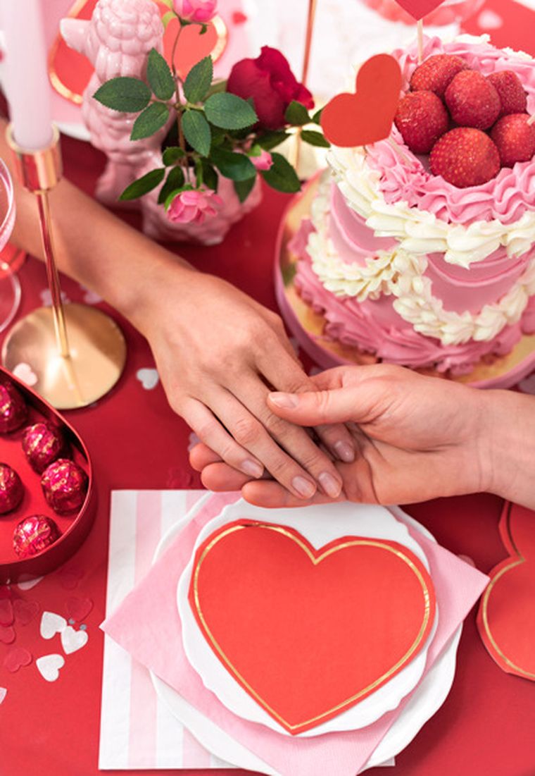 PartyDeco, konfetti Serca, 1,6-1,6 cm, biały, 15g, 1 szt.