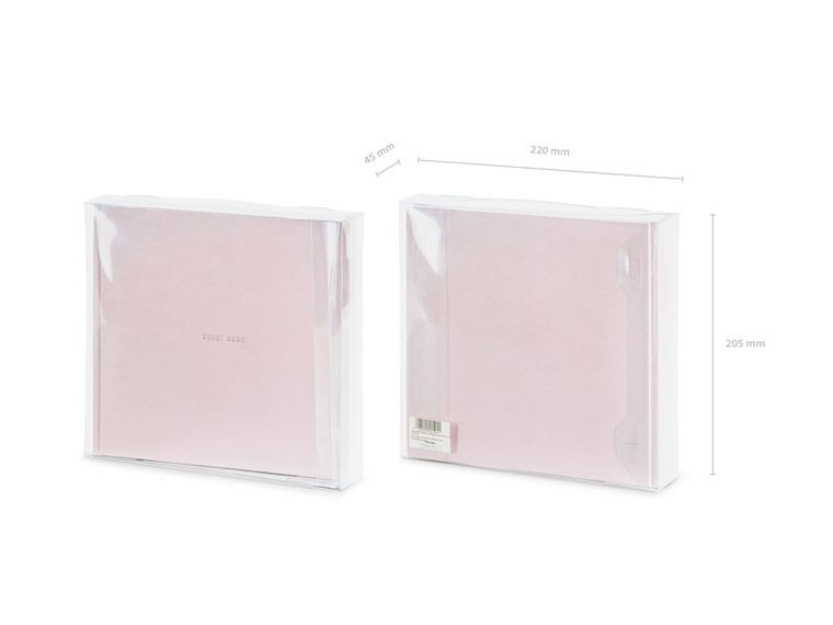 PartyDeco, Księga Gości, 20.5-20.5 cm, 60 kartek, 1 szt.