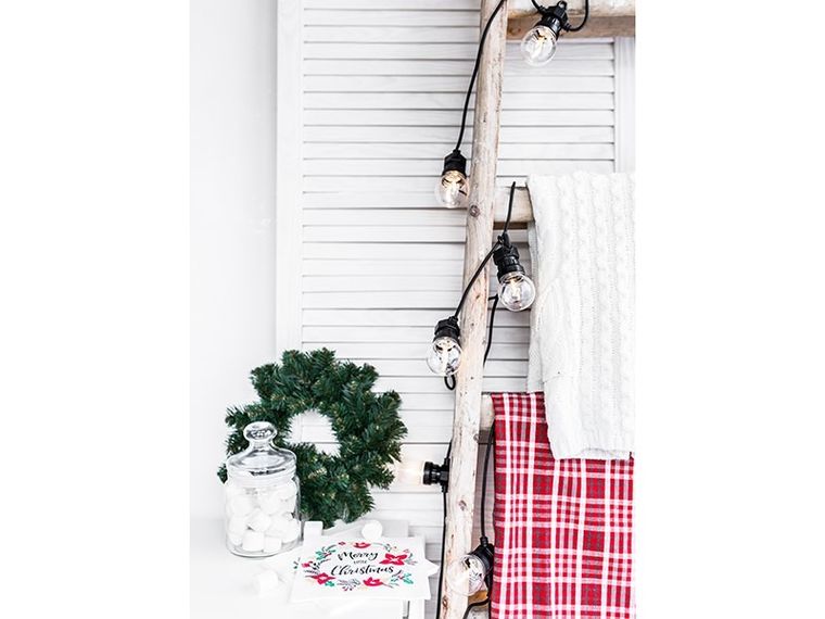 PartyDeco, lampki dekoracyjne LED, czarny, 5m