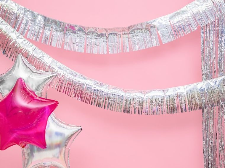 PartyDeco, opalizujący balon foliowy, w kształcie gwiazdki, 48 cm