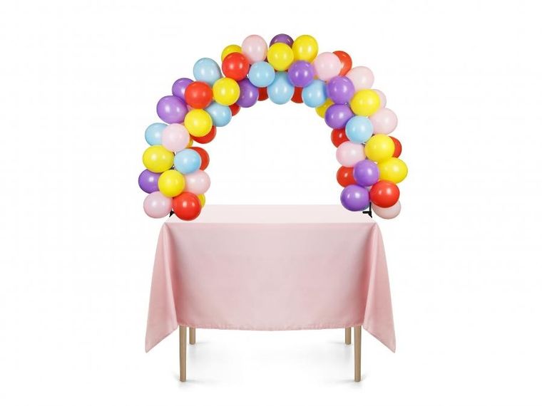 PartyDeco, stelaż do balonów, łuk, 120-180 cm