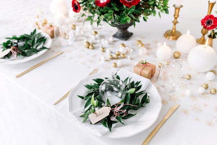 PartyDeco, świeca matowa kula, biały, 6 cm, 10 szt.