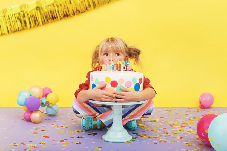 PartyDeco, świeczki urodzinowe Happy Birthday, mix, 2.5 cm, 13 szt.